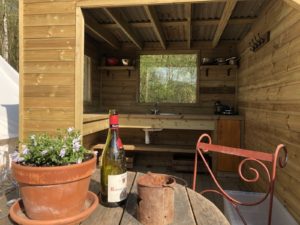 Bell Tent -Outdoor kitchens
